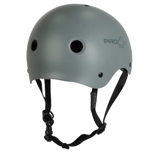Pro-Tec Classic Skate Helmet - Matte Gray - Image 3