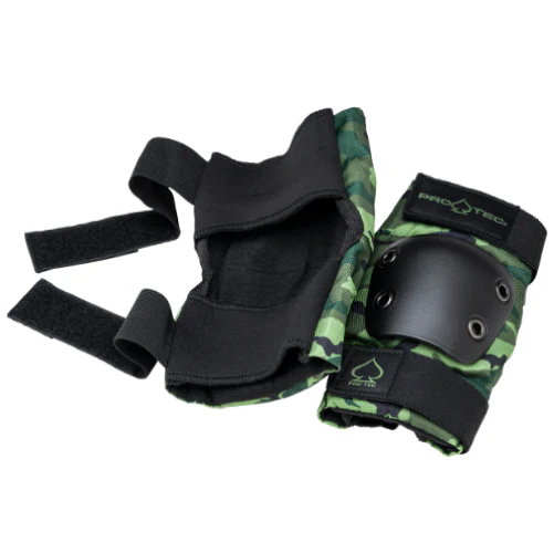 Pro-Tec Jr. Street Open Back Pad Set - Camo - Image 5