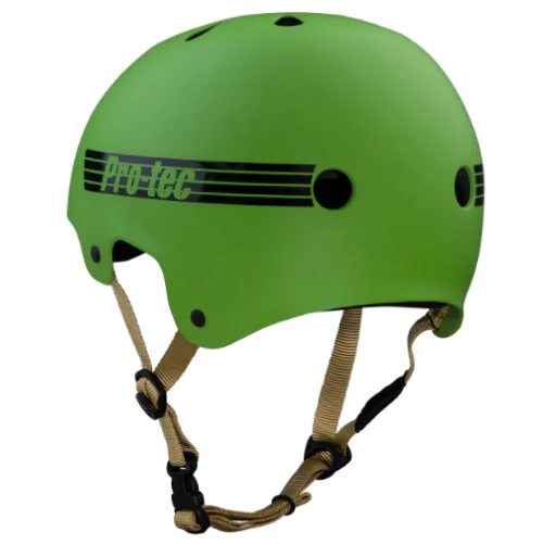 Pro-Tec Old School Skate Helmet - Matte Seaweed - Image 3
