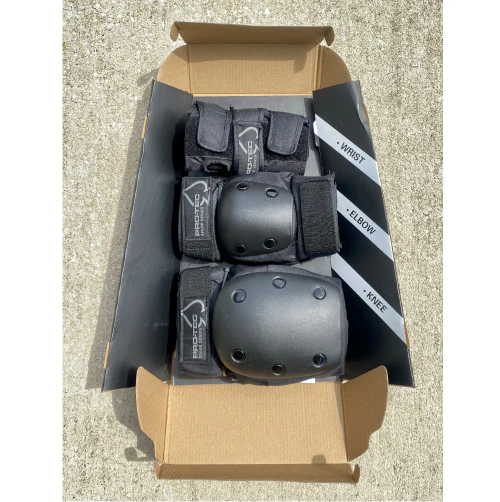 Pro-Tec Spade Series Pad Set - Black - Image 2