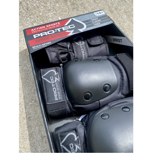 Pro-Tec Spade Series Pad Set - Black - Image 5