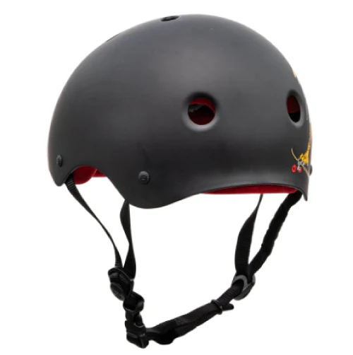 Pro-Tec Steve Caballero Classic Skate Helmet - Black/Cab Dragon - Image 4
