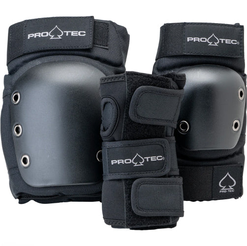 Pro-Tec Street 3-Pack Open Back Knee/Elbow/Wrist Pad Set - Image 10
