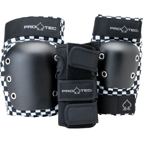 Pro-Tec Street 3-Pack Open Back Knee/Elbow/Wrist Pad Set - Image 17