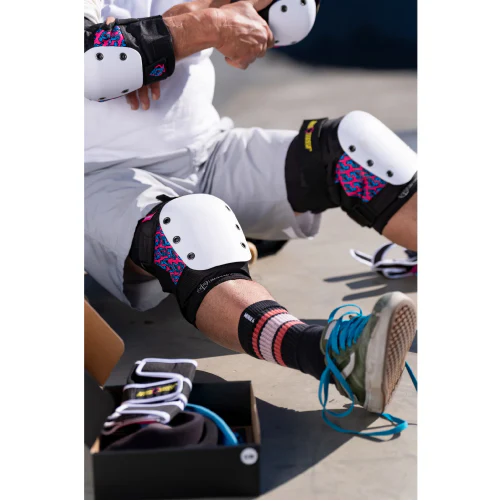 Pro-Tec Street 3-Pack Open Back Knee/Elbow/Wrist Pad Set - Image 9