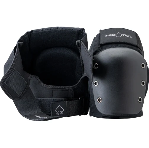 Pro-Tec Street Open Back Knee/Elbow Pad Set - Black - Image 2