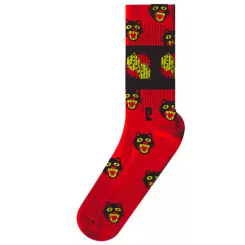 Psockadelic Burger Baby Crew Socks - Image 4