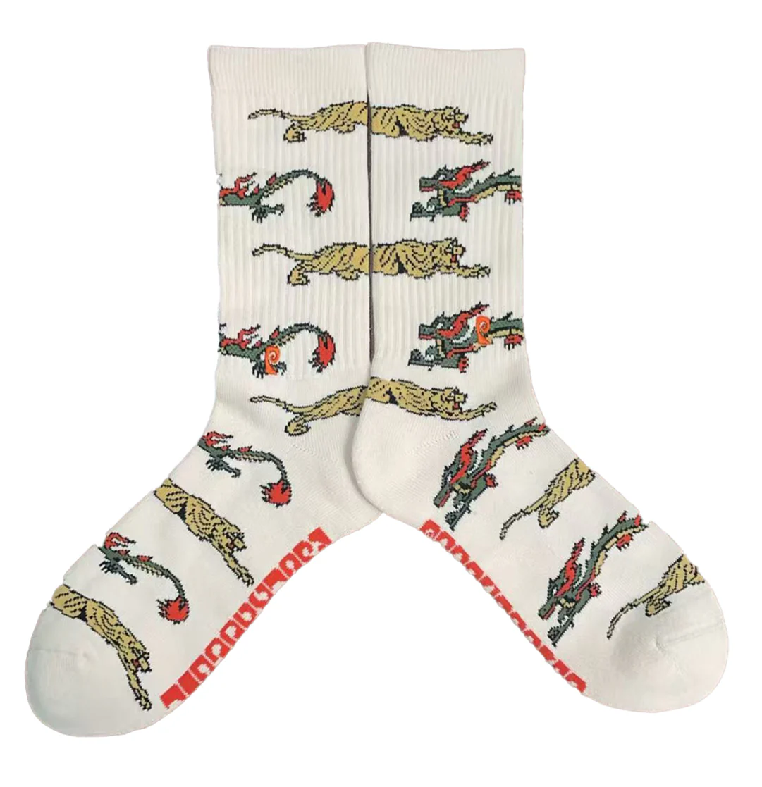 Psockadelic Enter the Dragon Crew Socks - Image 3