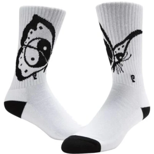 Psockadelic Yin Yang Butterfly Socks