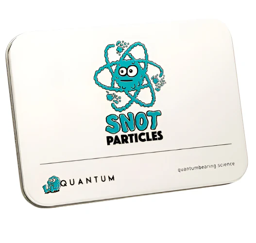 Quantum X SNOT Wheel Co. Particles Metallics Series Skateboard Bearings