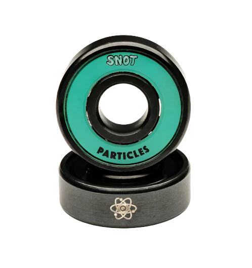 Quantum X SNOT Wheel Co. Particles Metallics Series Skateboard Bearings - Image 3