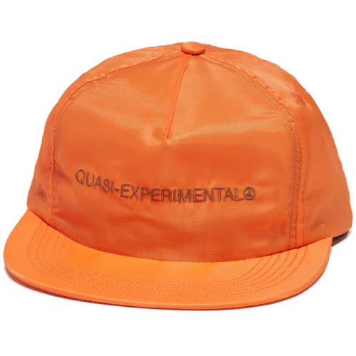 Quasi Mental Snapback Hat - Safety Orange - Image 2