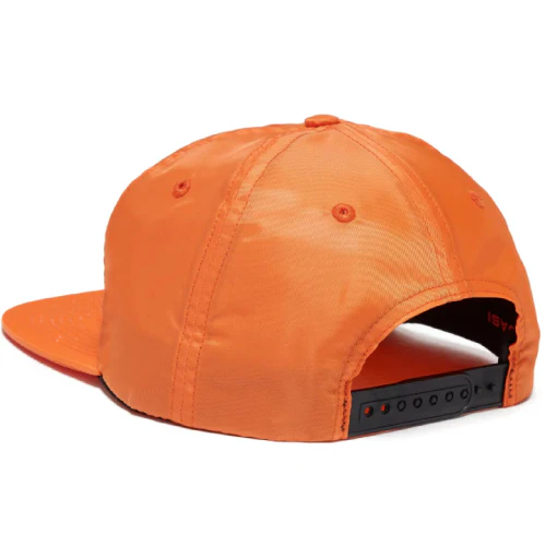 Quasi Mental Snapback Hat - Safety Orange - Image 3
