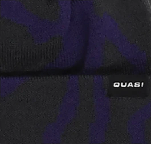 Quasi Spider Beanie - Eggplant - Image 2