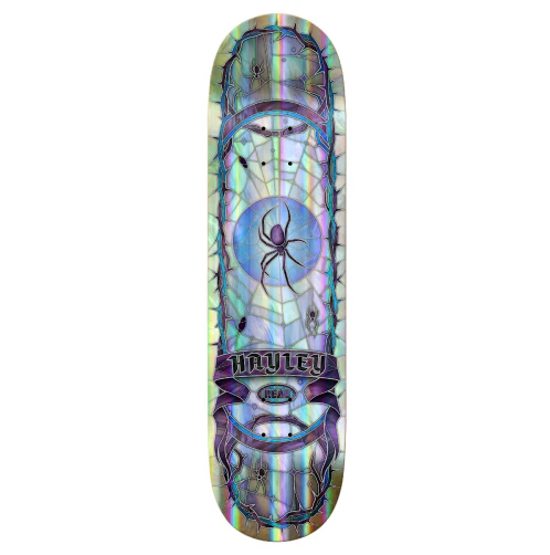 Real Hayley Cathedral Holographic Skateboard Deck 8.25"