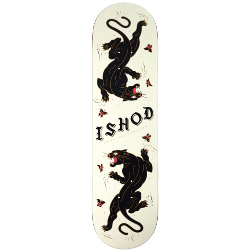 Real Ishod Cat Scratch Twin Tail Skateboard Deck 8.75"