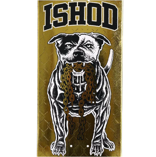 Real Ishod Good Dog Limited SSD Hand Numbered Gold Deck 8.5" - Image 2