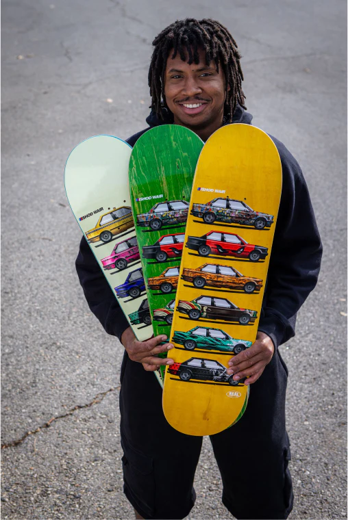 Real Ishod SSD25 Custom Skateboard Deck 8.25" - Image 12