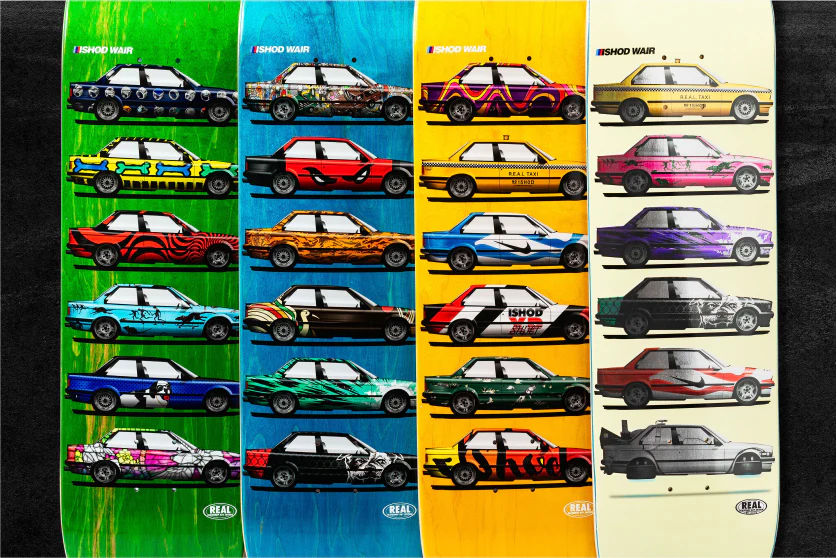 Real Ishod SSD25 Custom Skateboard Deck 8.25" - Image 5