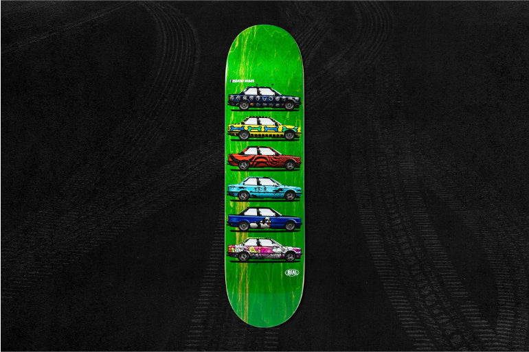 Real Ishod SSD25 Custom Skateboard Deck 8.25" - Image 9