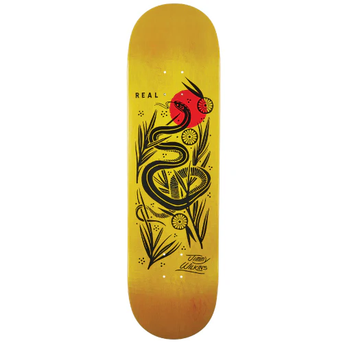 Real Jimmy Wilkins Mudgett Skateboard Deck 8.86"