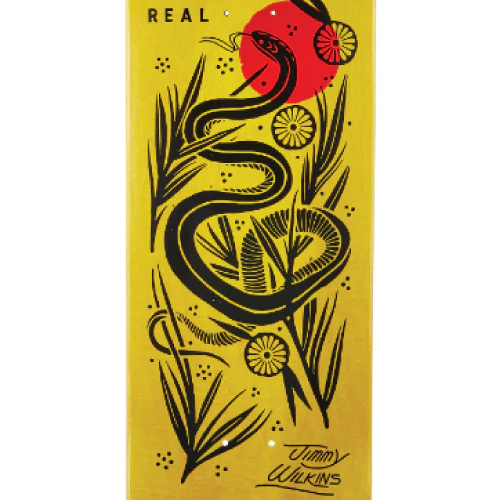 Real Jimmy Wilkins Mudgett Skateboard Deck 8.86" - Image 2