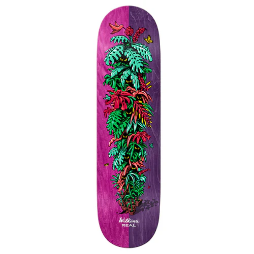 Real Jimmy Wilkins Stacked Skateboard Deck 8.62"