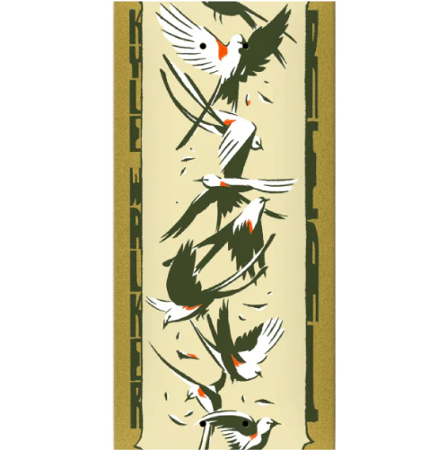 Real Easy Riders Kyle Flock Skateboard Deck 8.38" - Image 2