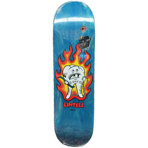 Real Lintell Mascot Easy Riders Skateboard Deck 8.5" - Image 3