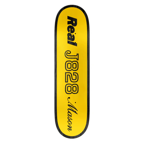 Real Mason Shape Code Skateboard Deck 8.28" - Image 3