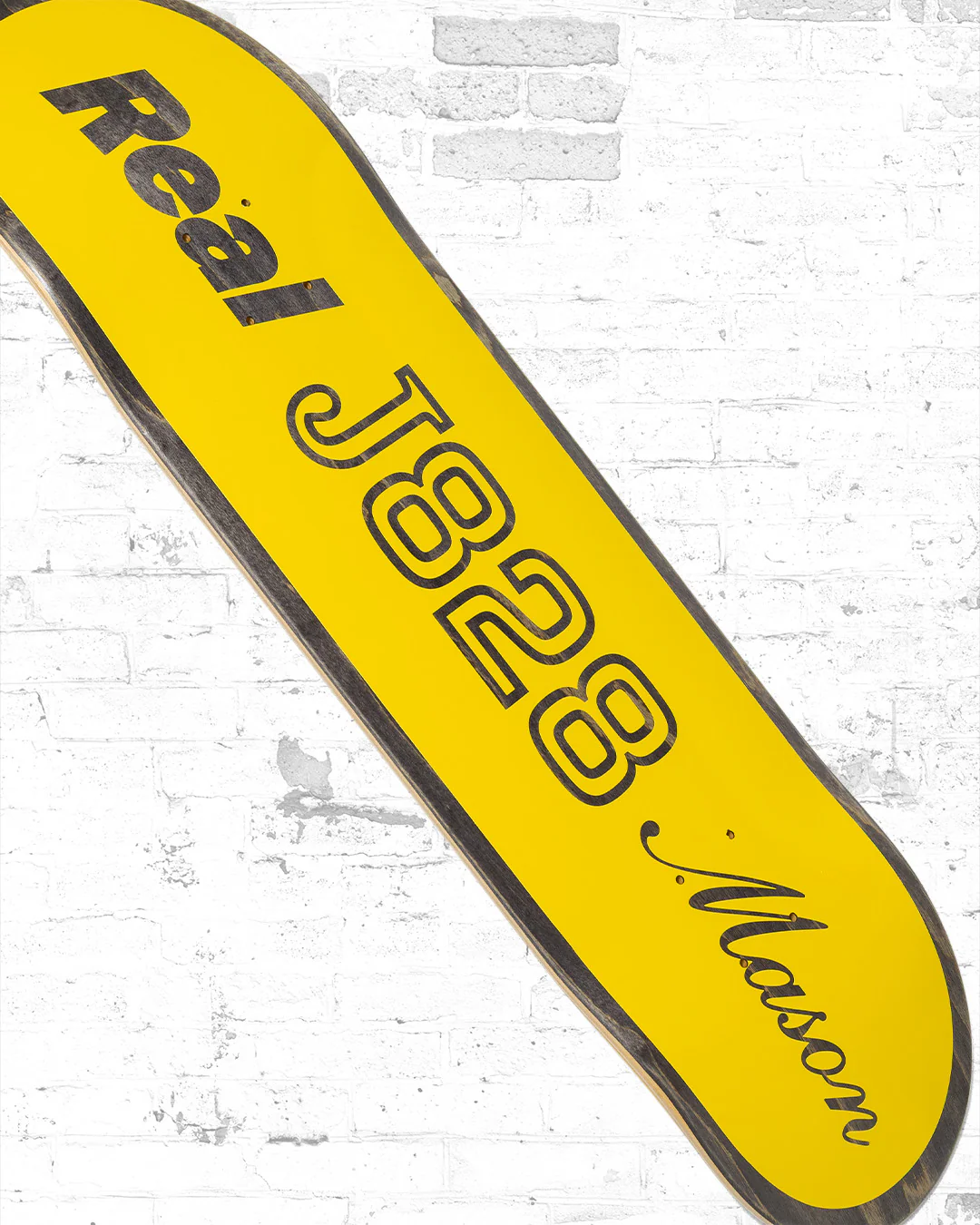 Real Mason Shape Code Skateboard Deck 8.28" - Image 4