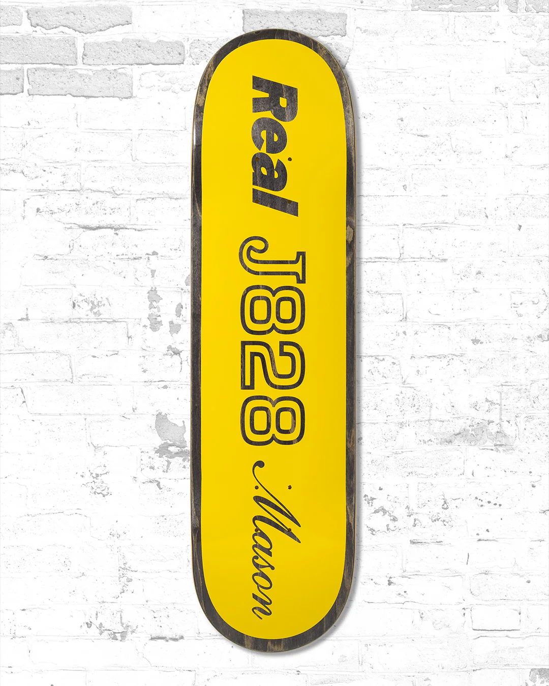 Real Mason Shape Code Skateboard Deck 8.28" - Image 5