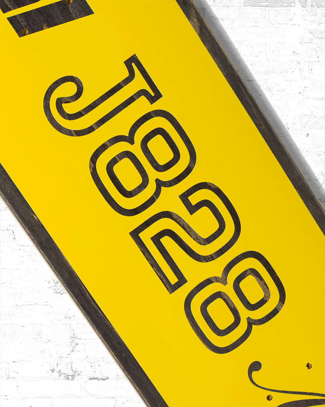 Real Mason Shape Code Skateboard Deck 8.28" - Image 7