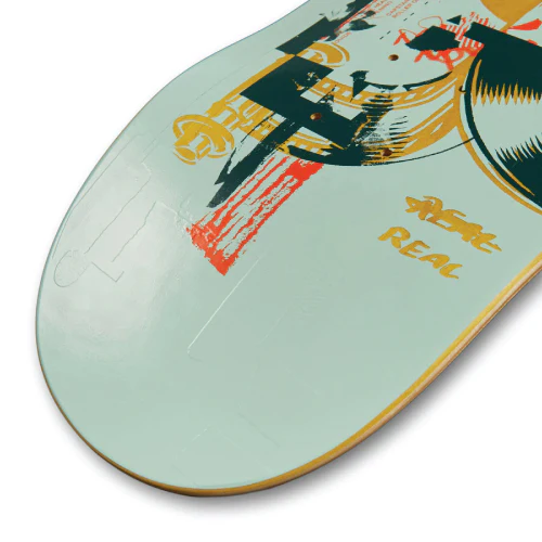 Real Mason Silva Abstraction Skateboard Deck Full Shape 8.25" - Image 4