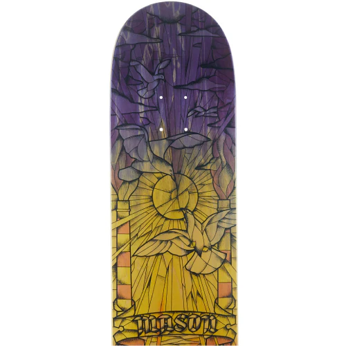 Real Mason Silva Chromatic Cathedral Skateboard Deck 8.38" - Image 2