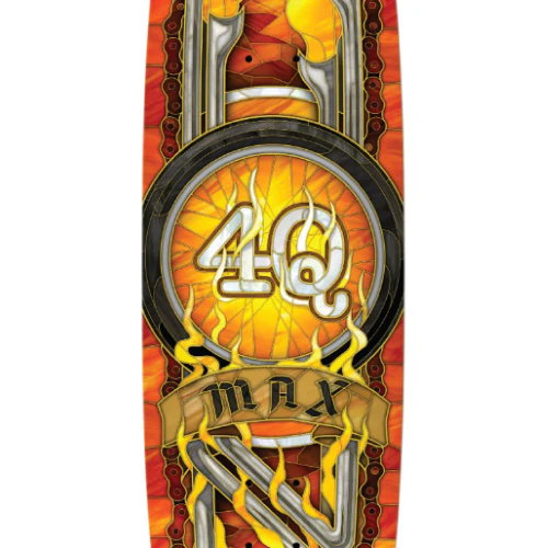 Real Max Cathedral 4Q Skateboard Deck 9.1" - Image 2