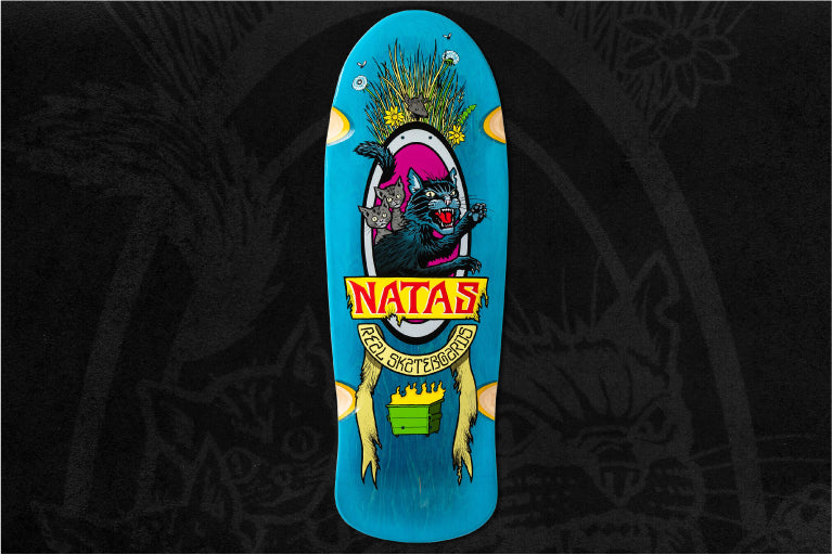 Real Natas Kaupas X Todd Francis SSD25 Panther Skateboard Deck 10.891" - Image 3