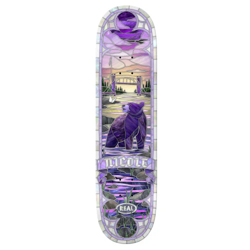 Real Nicole Hause Cathedral Skateboard Deck True Fit 8.38"