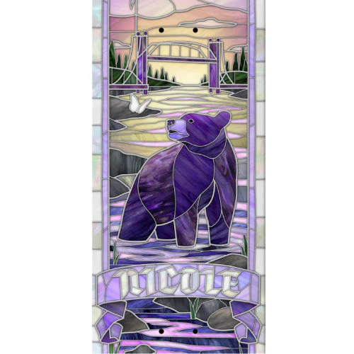 Real Nicole Hause Cathedral Skateboard Deck True Fit 8.38" - Image 2