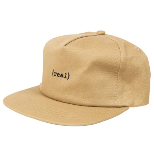 Real Snapback Hat - Khaki