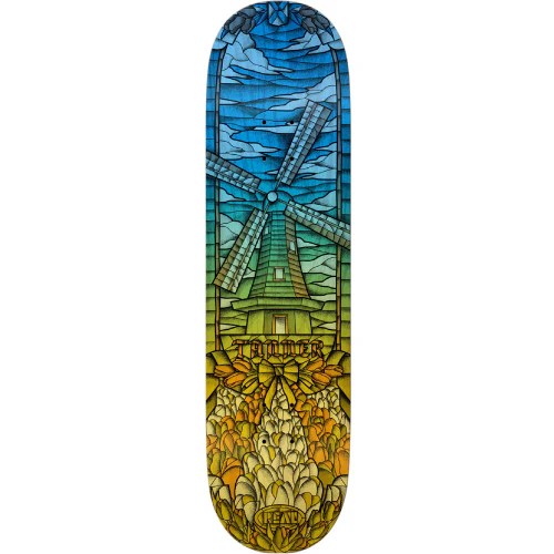 Real Tanner Van Vark Chromatic Cathedral Skateboard Deck 8.5"