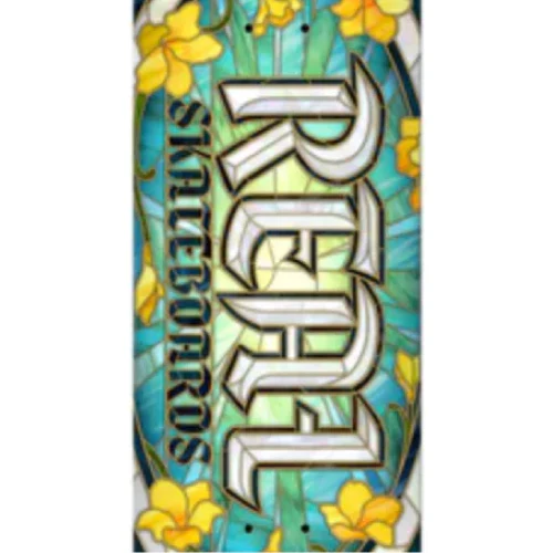 Real Team Oval Cathedral Skateboard Deck 8.06" - Image 2