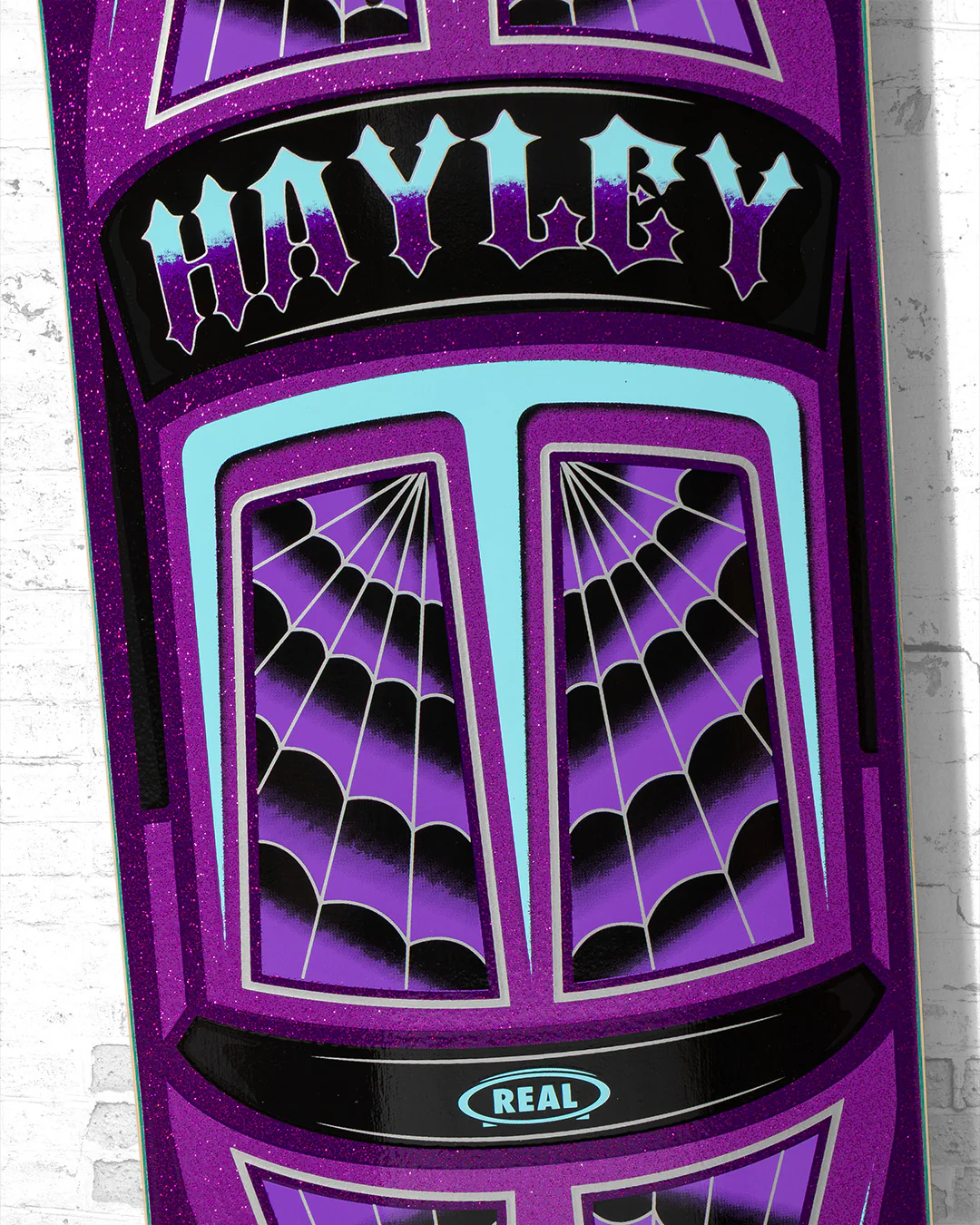 Real True Fit Hayley Threadline Skateboard Deck 8.38" - Image 4