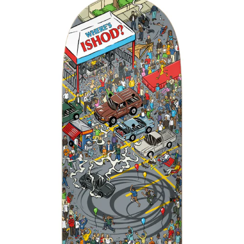 Real Where's Ishod Skateboard Deck 8.25" - Image 2