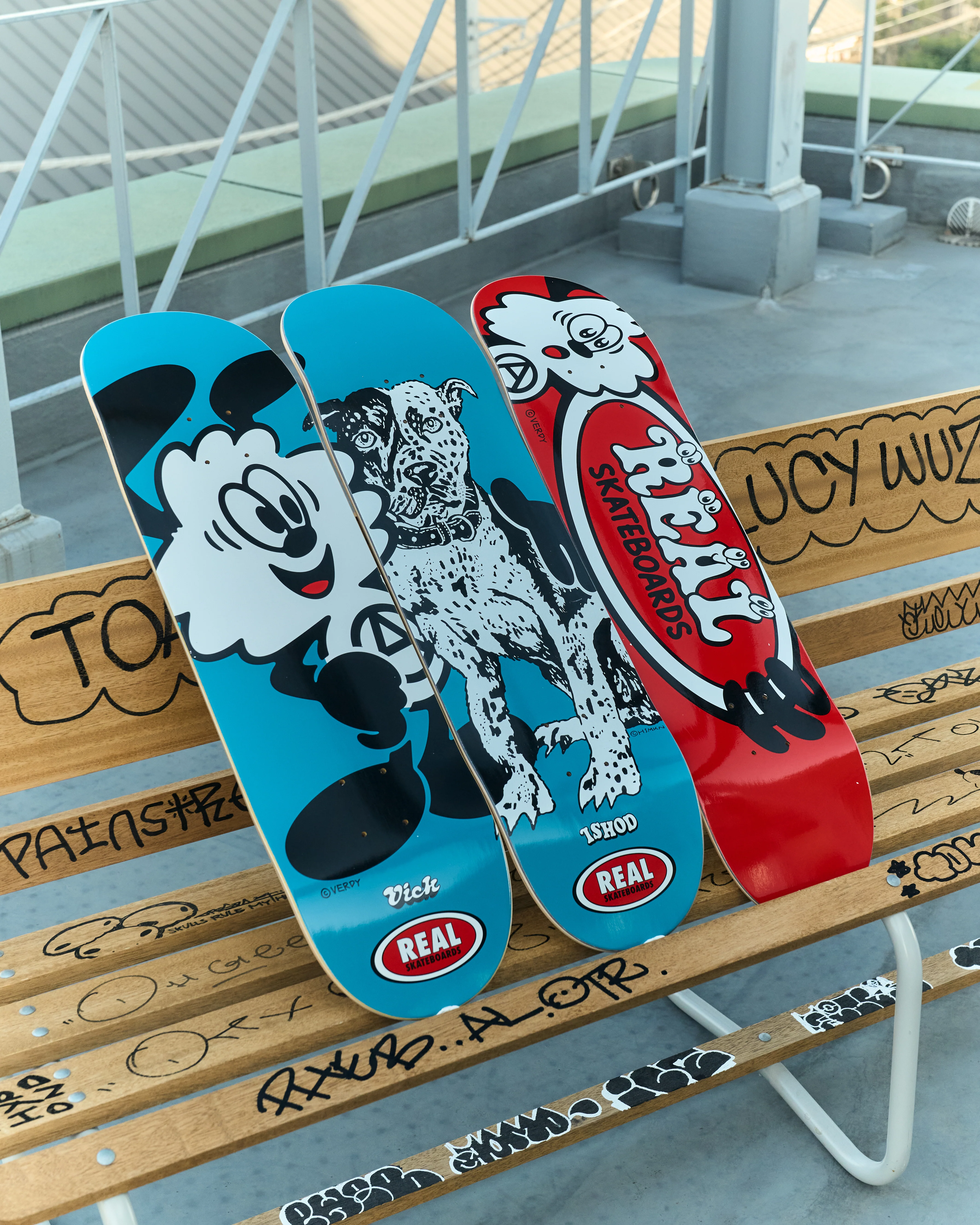 Real X Verdy Oval SSD26 Skateboard Deck 8.38" - Image 10