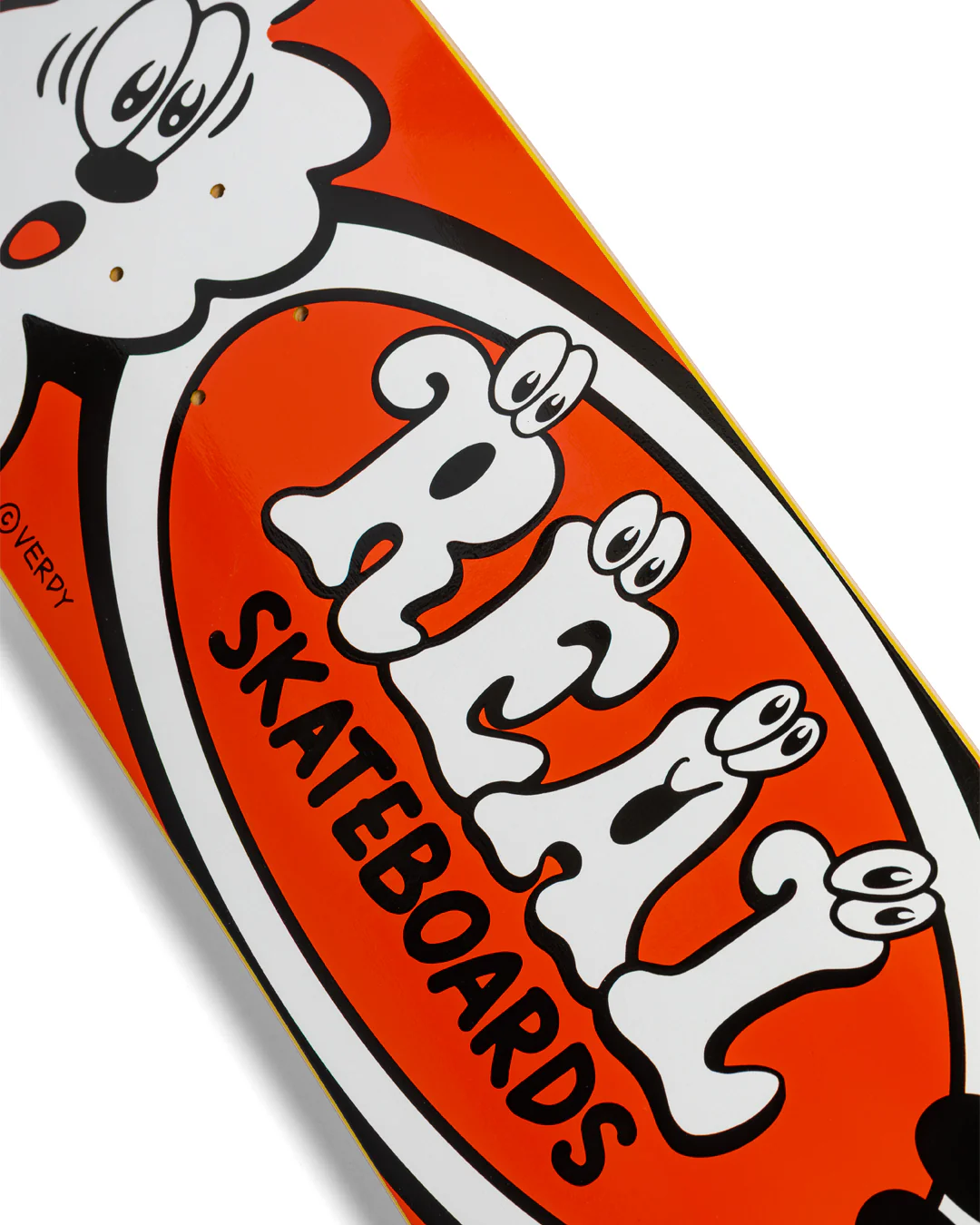 Real X Verdy Oval SSD26 Skateboard Deck 8.38" - Image 5