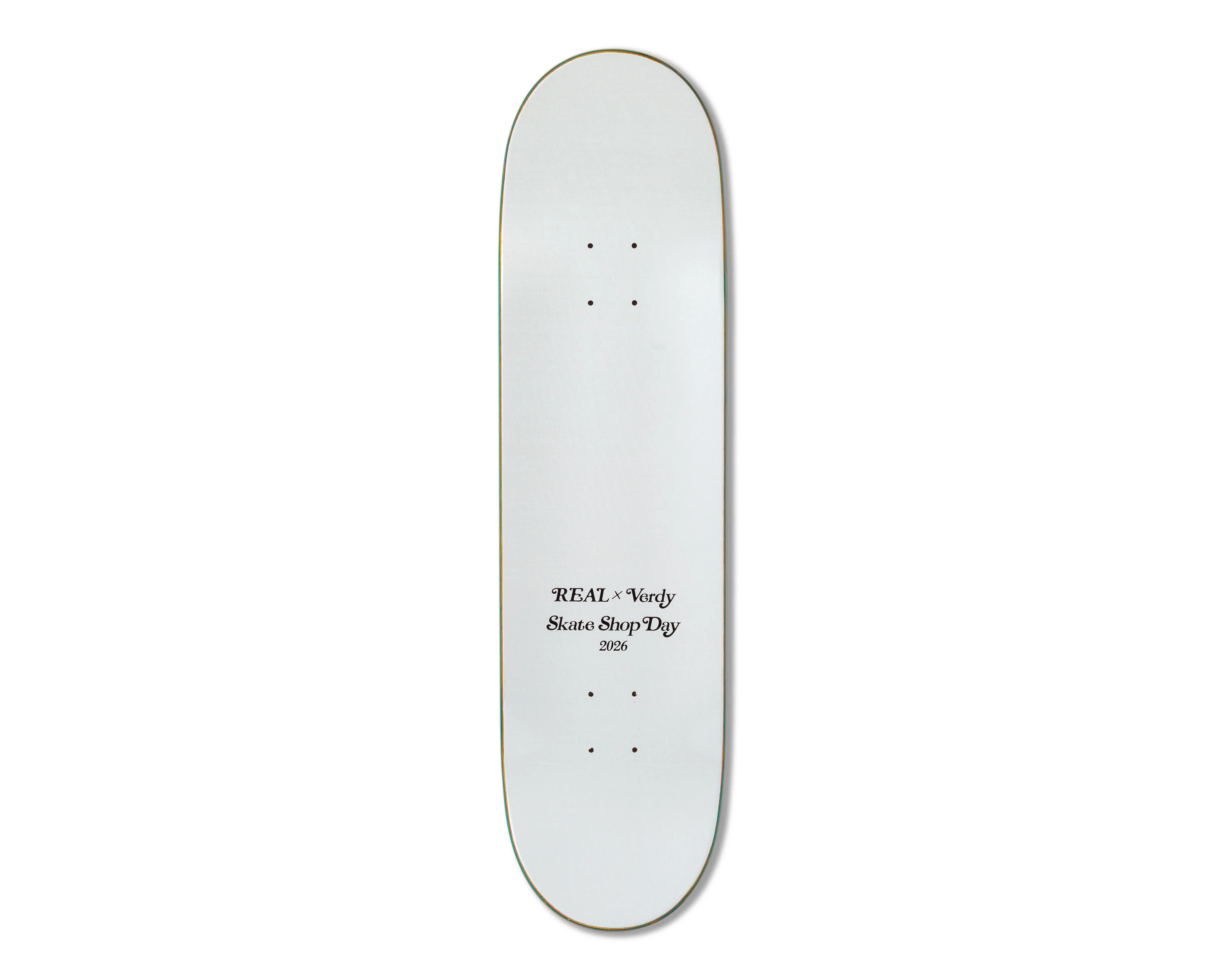 Real X Verdy Oval SSD26 Skateboard Deck 8.06" - Image 9