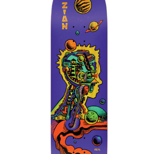 Real Zion Artificial True Fit Skateboard Deck 8.38" - Image 2