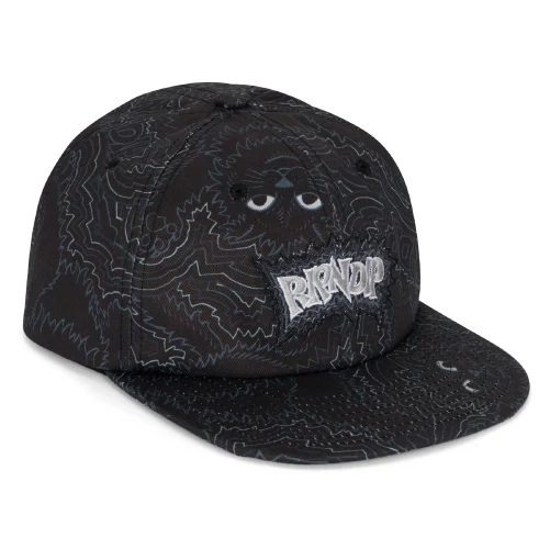 Rip N Dip Big Pussy Energy Strapback Hat - Black