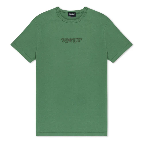 Rip N Dip Crouching Nerm Knit Tee - Forest - Image 5